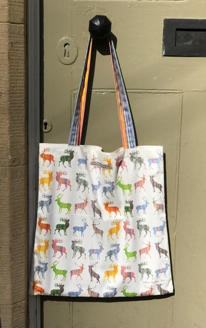 SHOPPER BAG - Multistags design
