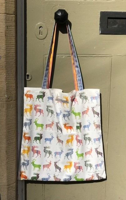 SHOPPER BAG - Multistags design
