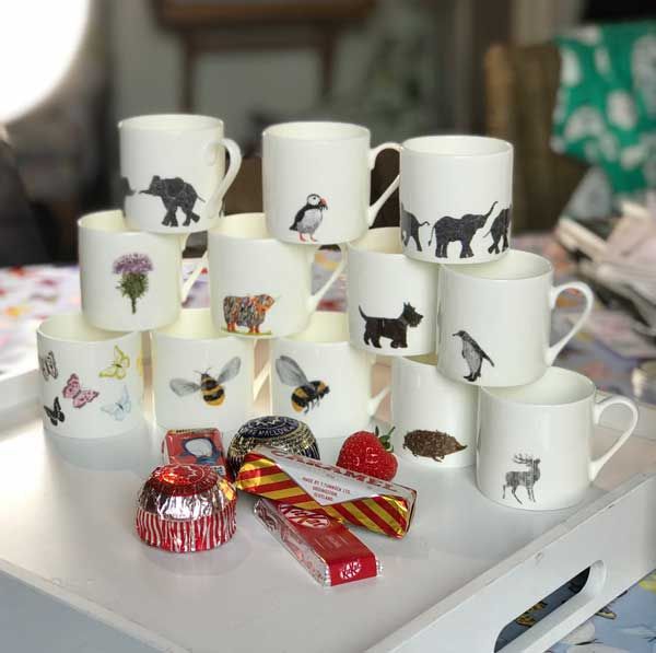 Mini Espresso Mug Mix and Match Set of Four Mini Espresso Mug Mix and Match Set of Four