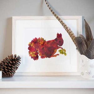 Deposit for Leaf Squirrel Print - please read description for total.