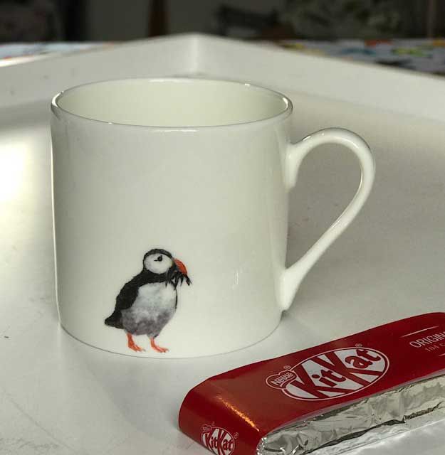 Mini Espresso Mug - Puffin Design Mini Espresso Mug - Puffin Design