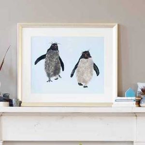 Deposit for Rockhopper Pair Print - please read description for total.