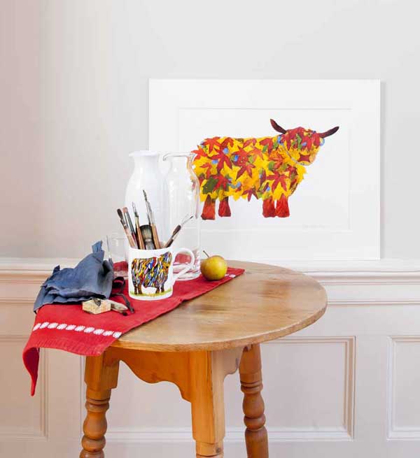 Deposit for Leaf Highland Cow Print - please read description for total.