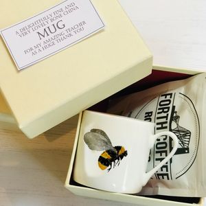 Coffee Gift Set - Single Espresso Mug of your choice with Coffee in Luxury Gift Box