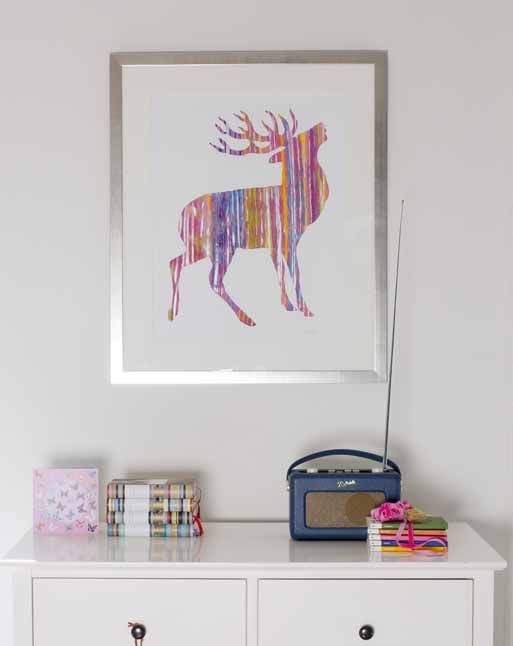 Deposit for Pink Stag Print - please read description for total. Deposit for Pink Stag Print - please read description for total.
