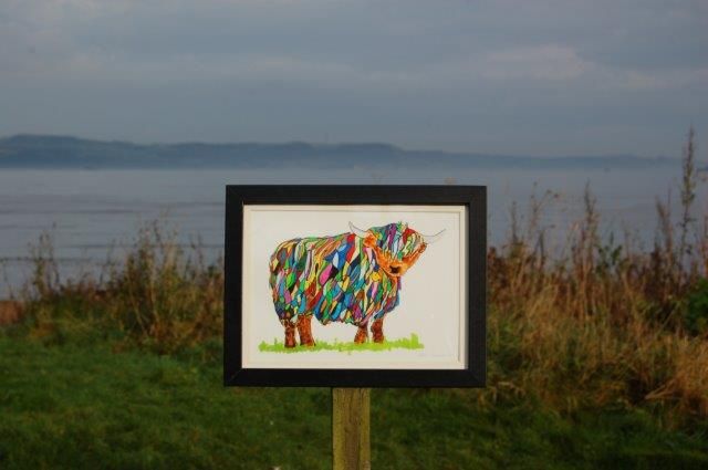 Deposit for Bright Highland Cow Print - please read description for total. Deposit for Bright Highland Cow Print - please read description for total.