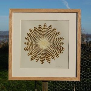 Deposit for Natural Feather Rounds Print - please read description for total.