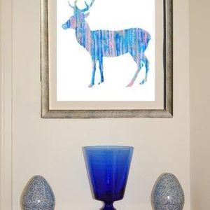 Deposit for Blue Deer Print - please read description for total.
