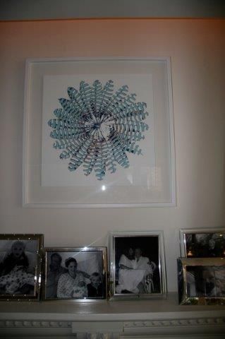 Deposit for Blue Feather Rounds Print - please read description for total. Deposit for Blue Feather Rounds Print - please read description for total.