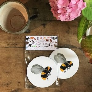 COASTER - Set of 2 - Bee