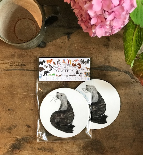 COASTER - Set of 2 - Seal