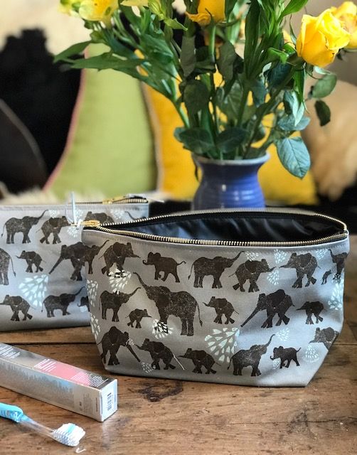 Washbag - Elephant Washbag - Elephant