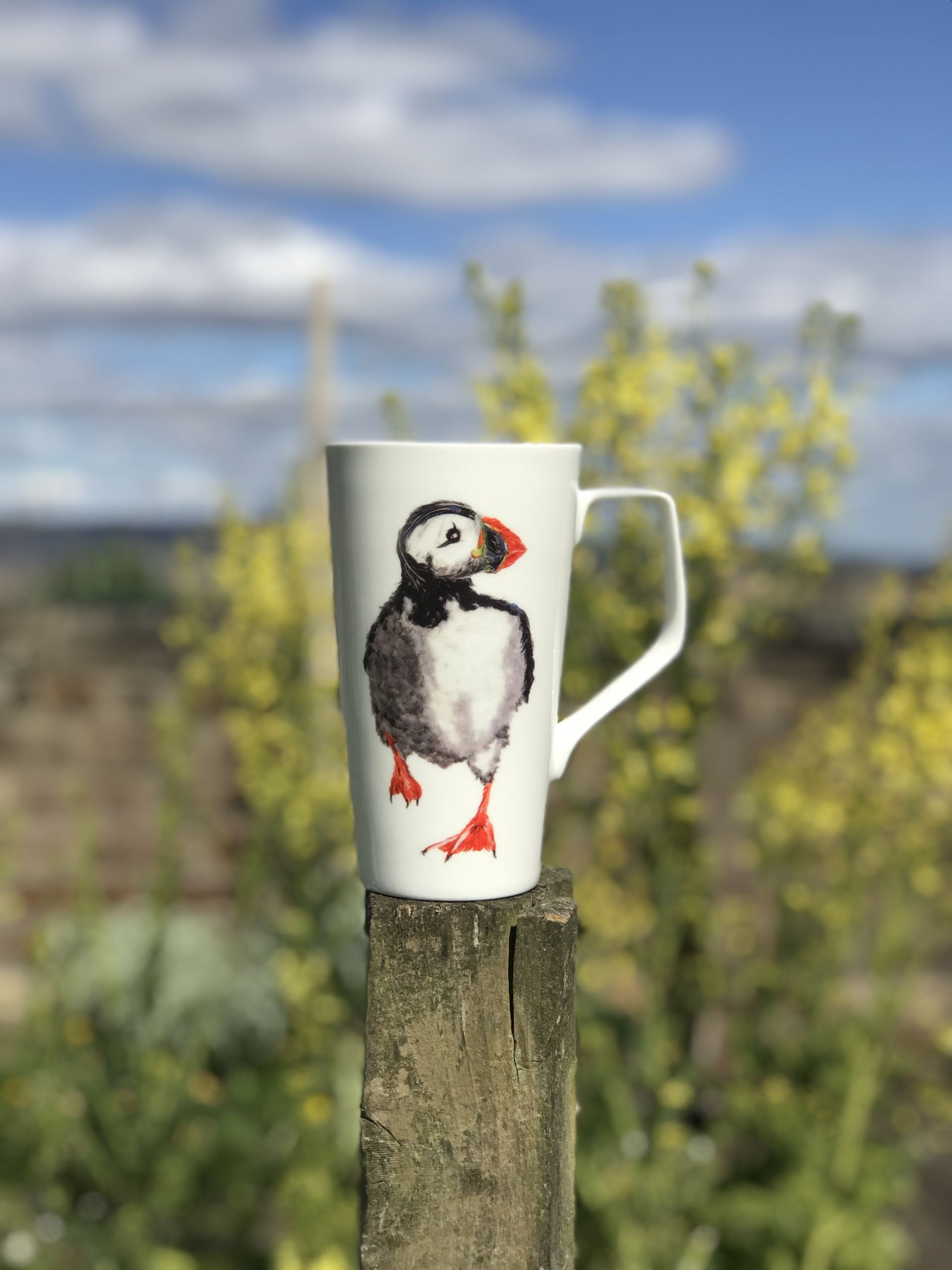 MUG CONE PUFFIN FRONT A