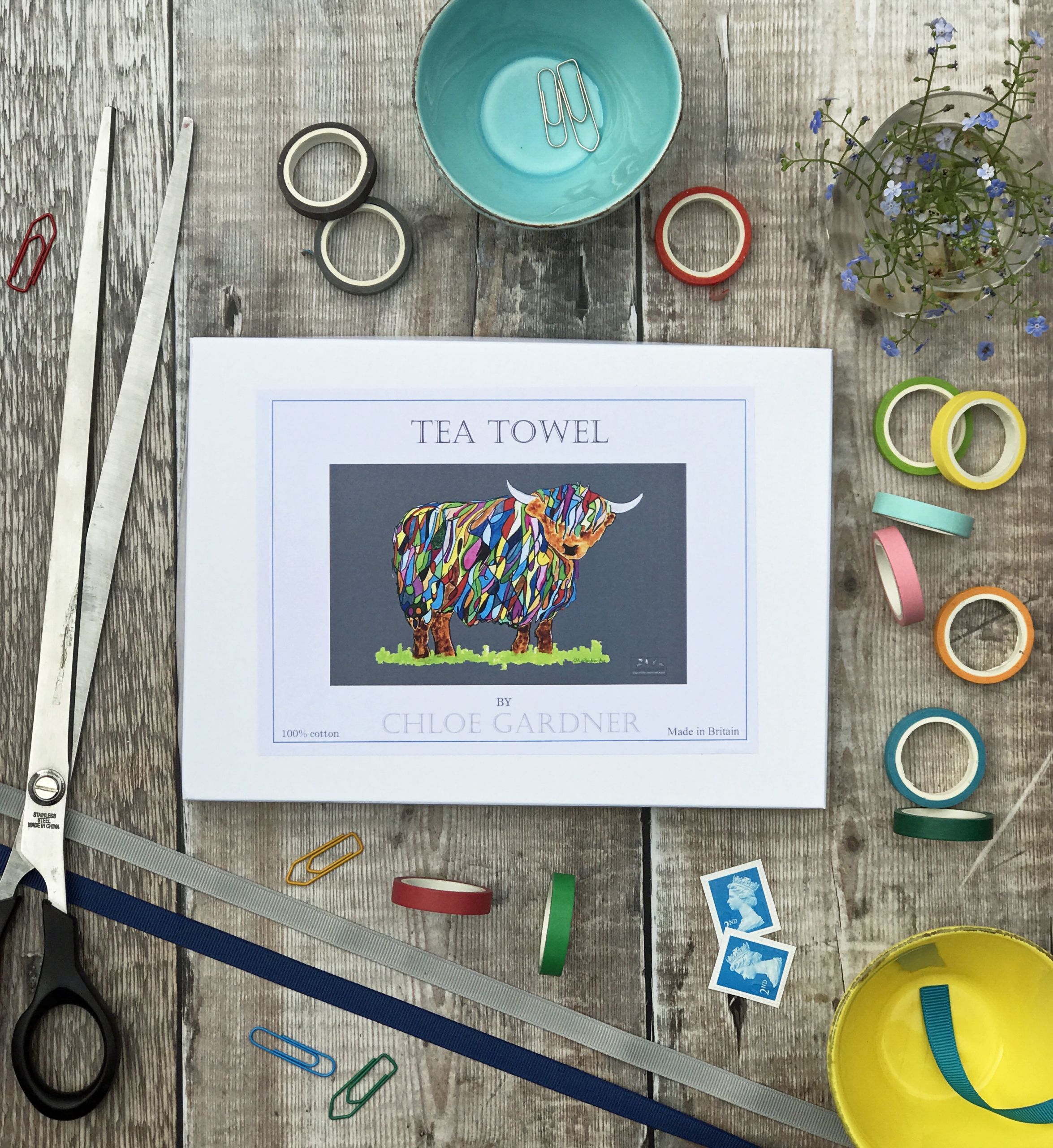 TEATOWEL BOXED BHCOG