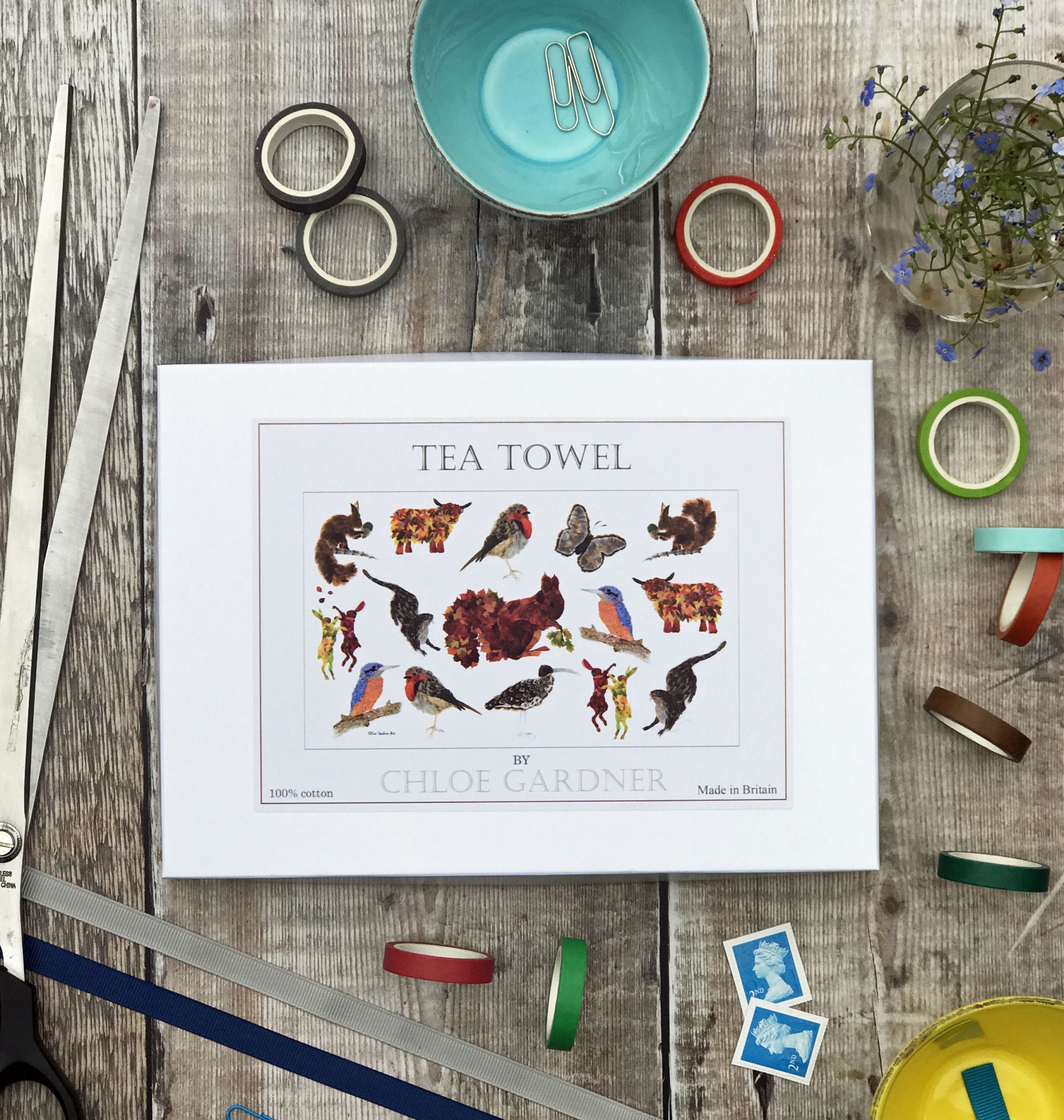 TEATOWEL BOXED MEDLEY