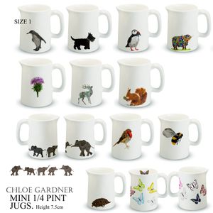 Size 1 - Mini Quarter pint jugs