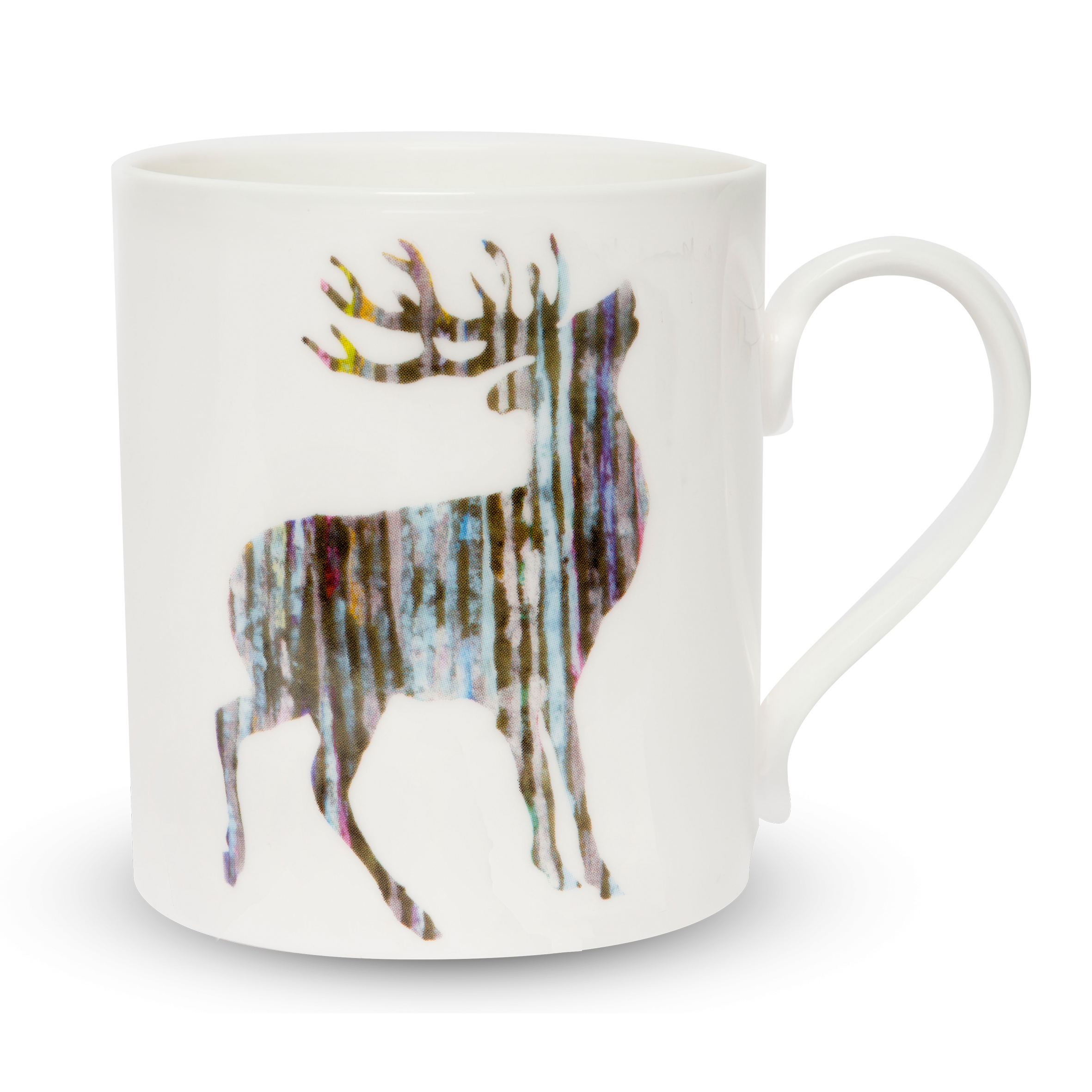 Silver Stag Mug