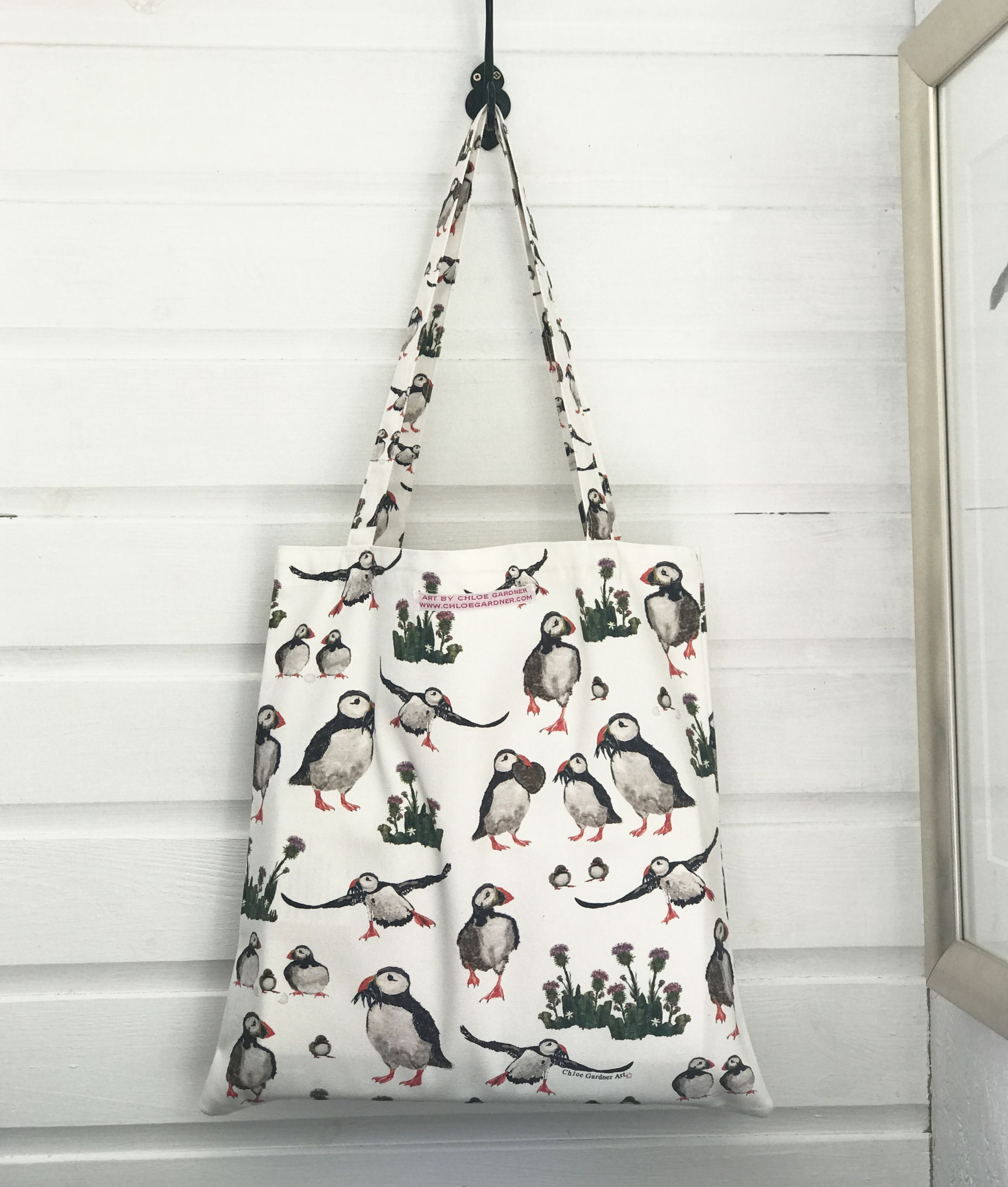 Bag small puffin repeat