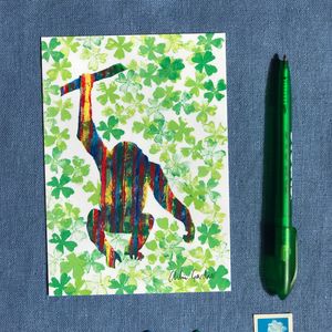 POSTCARD A6 - Chimp