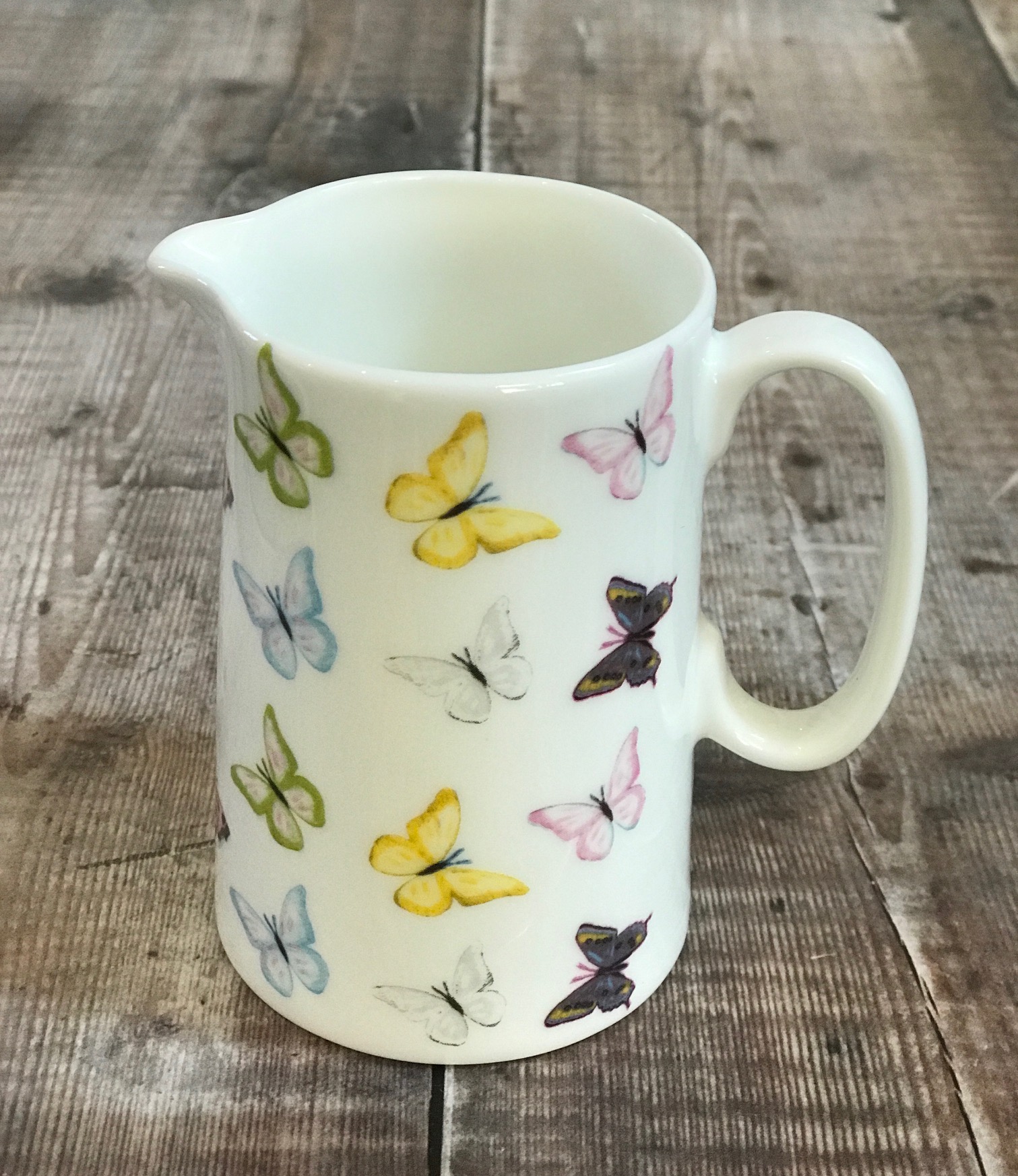 SECONDS JUG 1/2 Pint Mini Jug - Butterflies (Mar24)