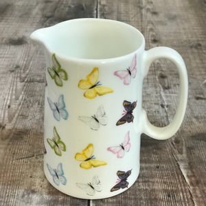 SECONDS JUG 1/2 Pint Mini Jug - Butterflies (Mar24)