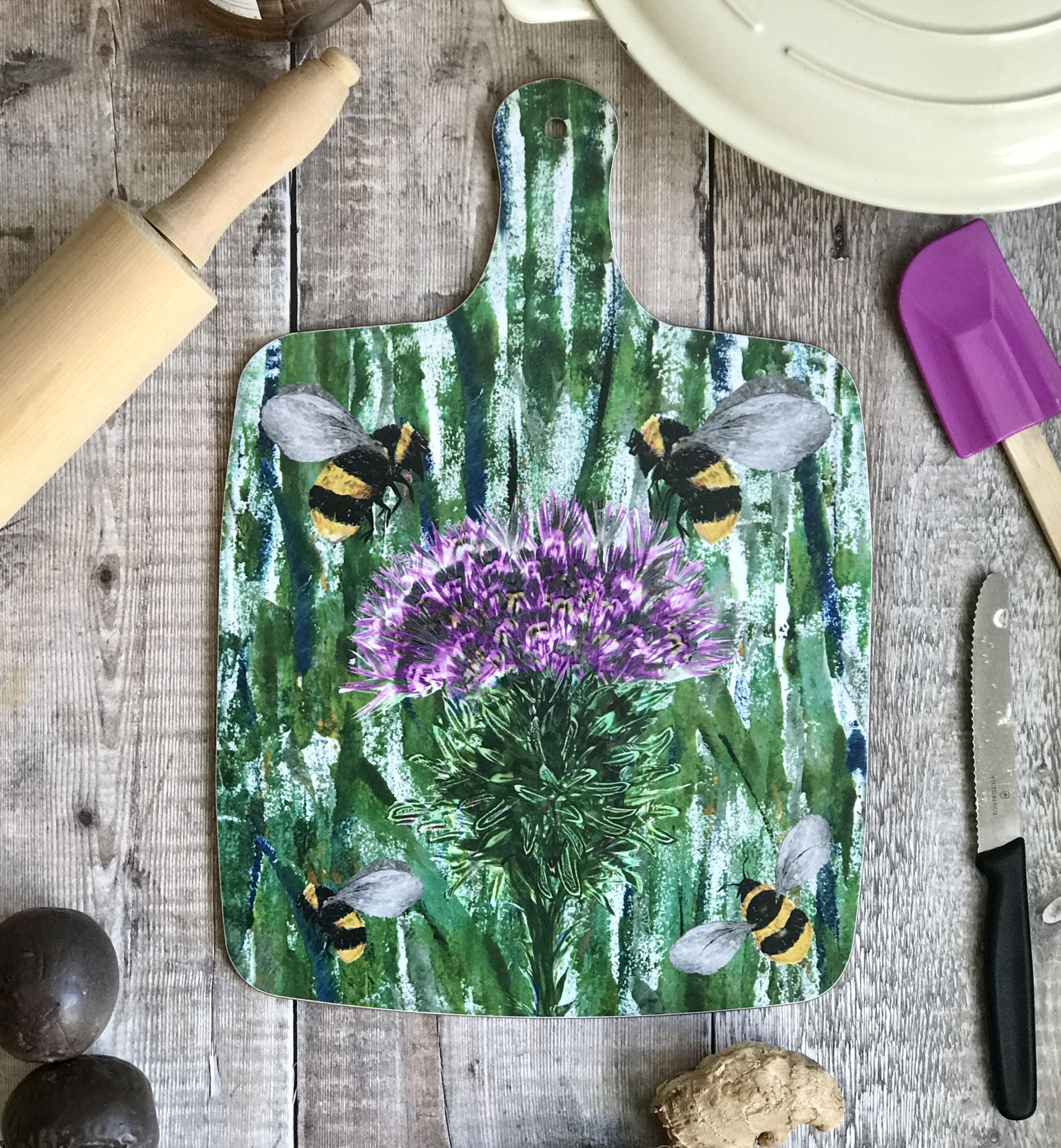 CHOPPING BOARD - LARGE - Bee and Thistle