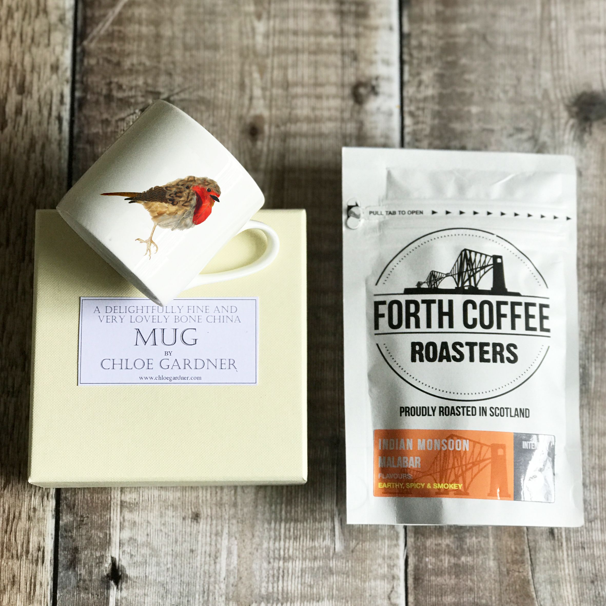 coffee gift set 1 espresso robin