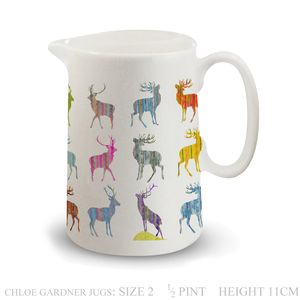 Jug – Half Pint – MULTI STAGS Design