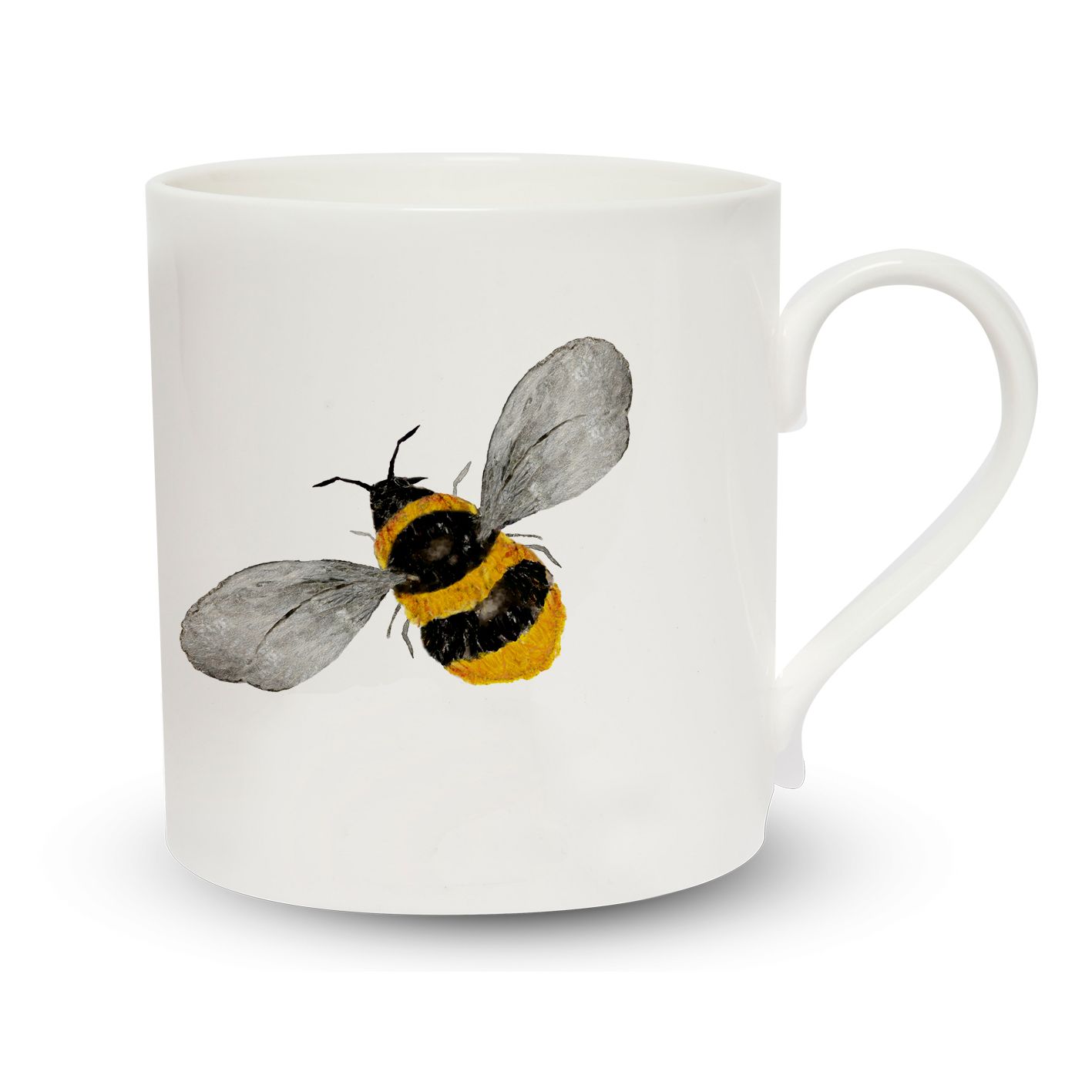 mug espresso bee 2 wings showing