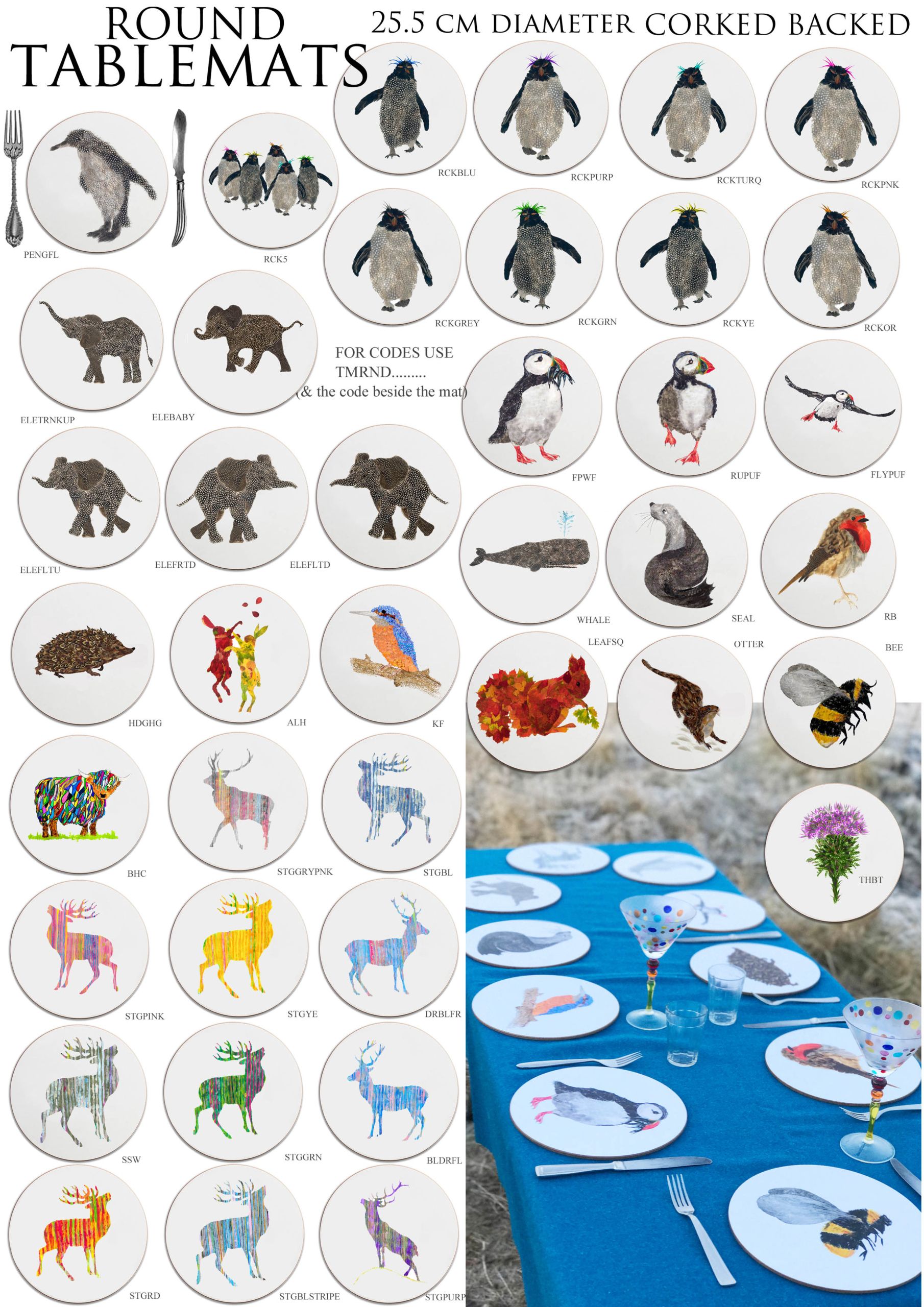 1MB Round tablemats catcalogue 2021 UPDATED
