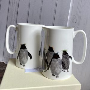 Jug - 1 pint- ROCKHOPPER PENGUINS Design