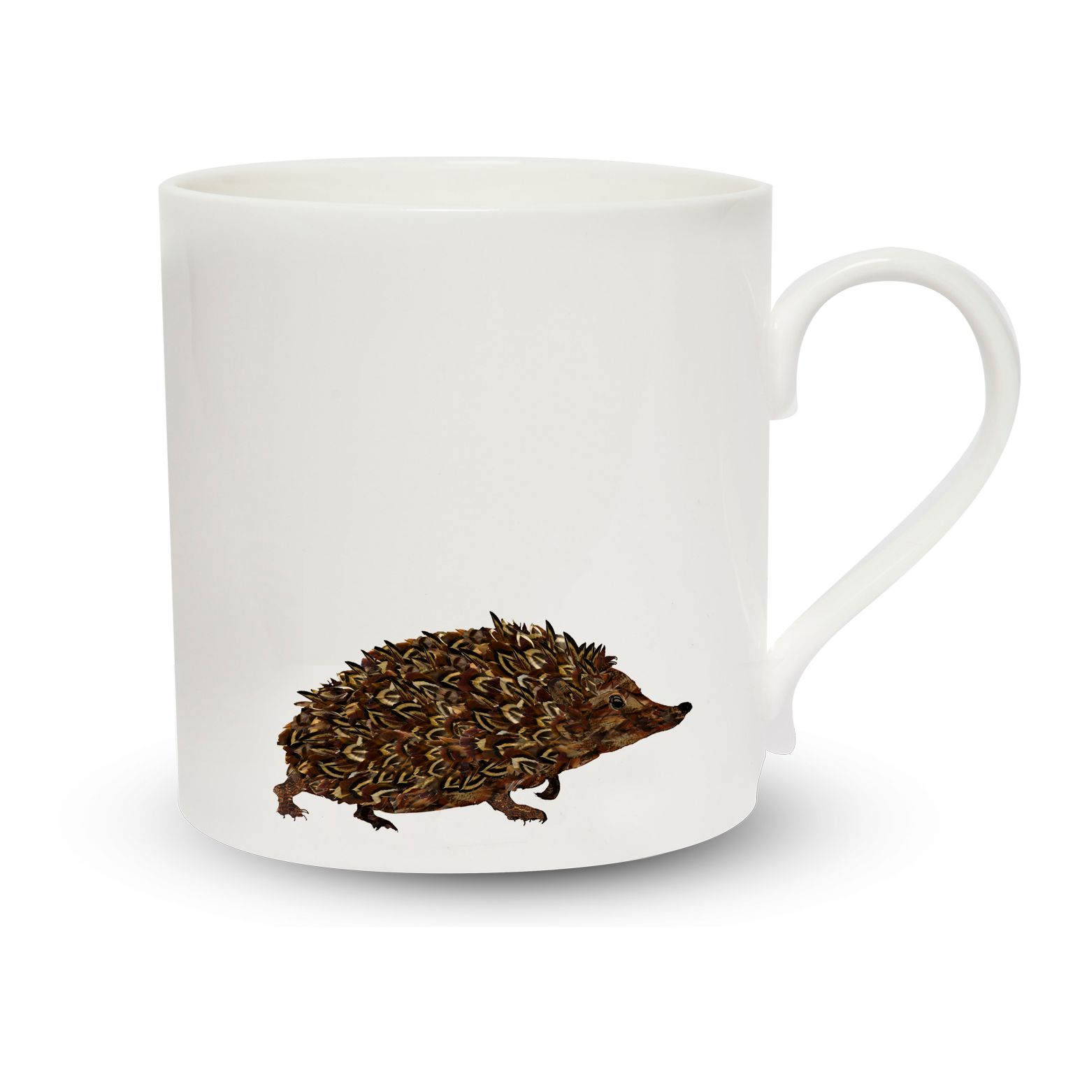 A1 square image 2021 on white espresso hedgehog