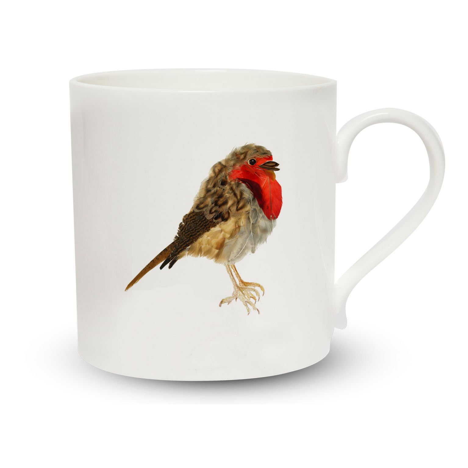A1 square image 2021 on white espresso robin