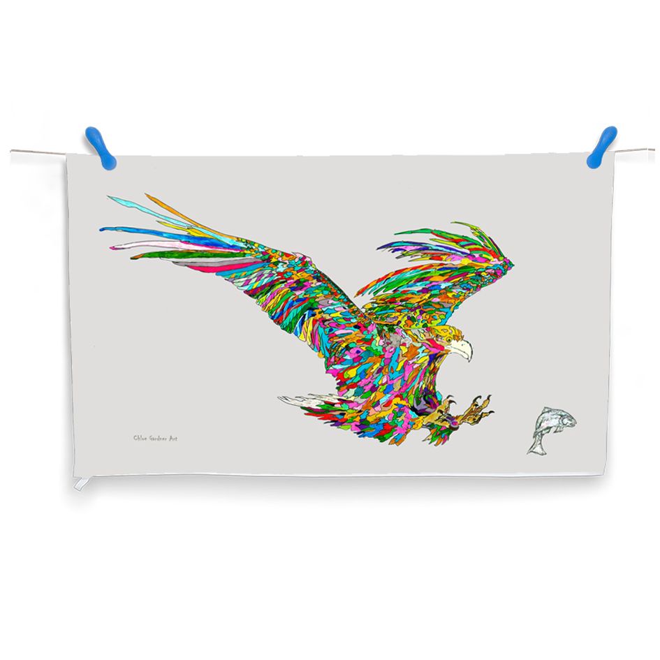 Tea towel Eagle