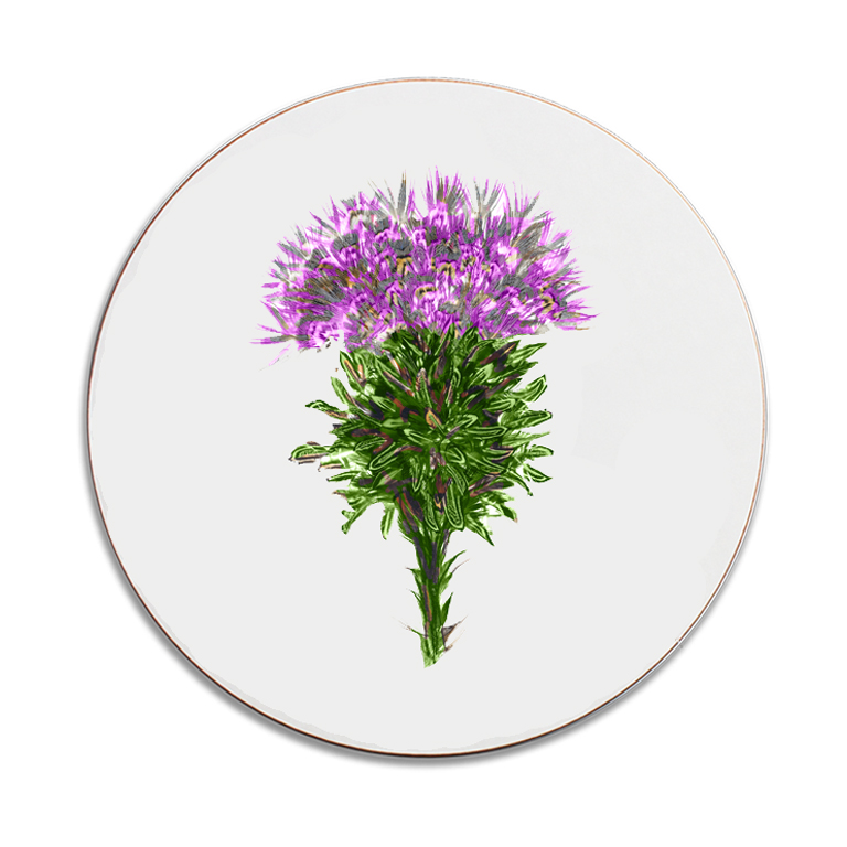 COASTER - Round- Thistle