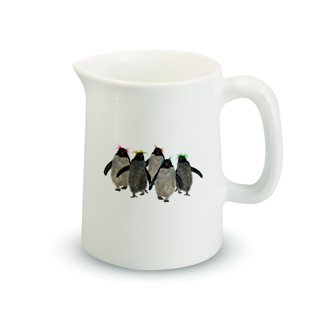 Jug 1/4 pint mini jug - Rockhopper Penguin Group of 5