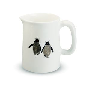 Jug 1/4 pint mini jug - Rockhopper Penguin Pair