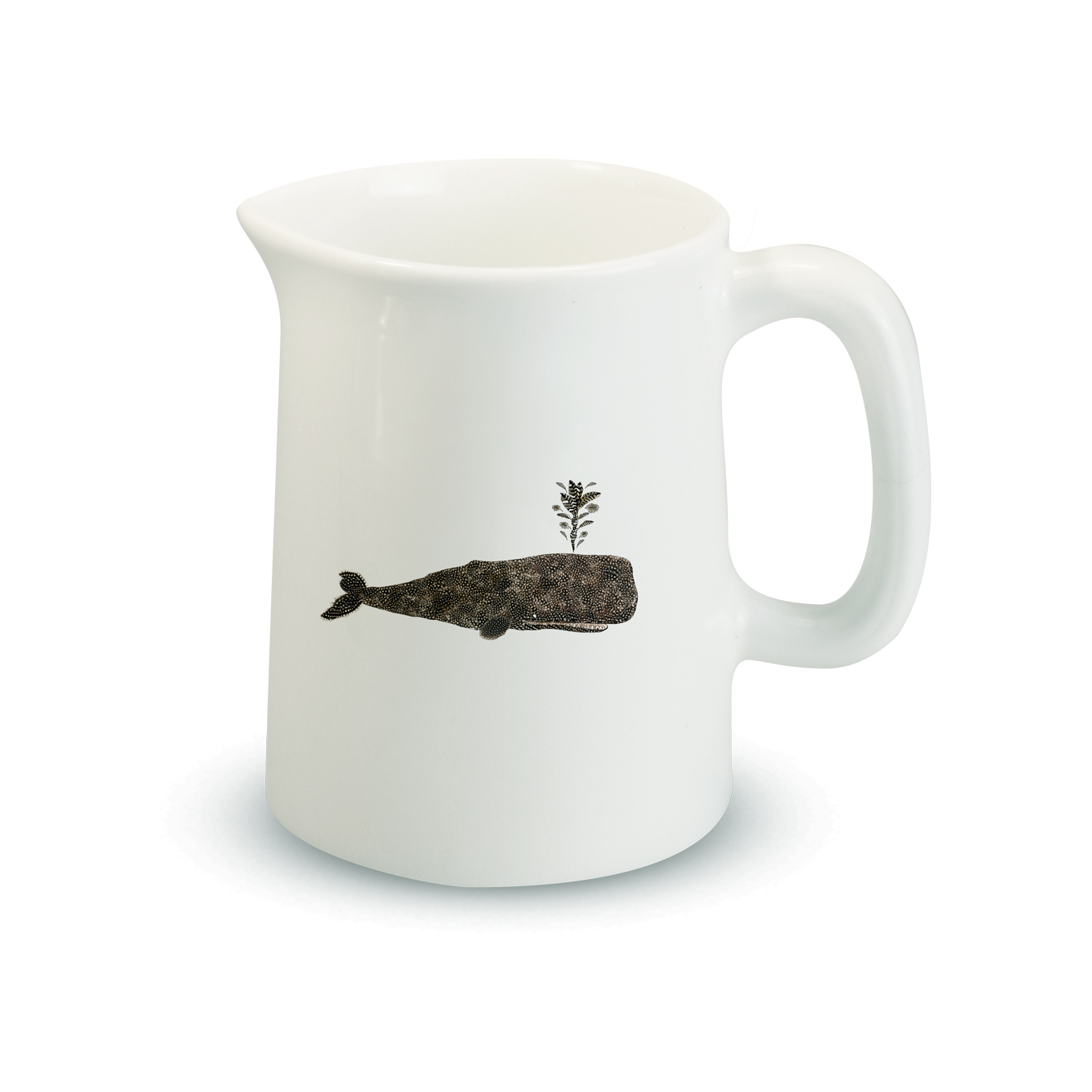 Jug 1/4 pint mini jug - Whale