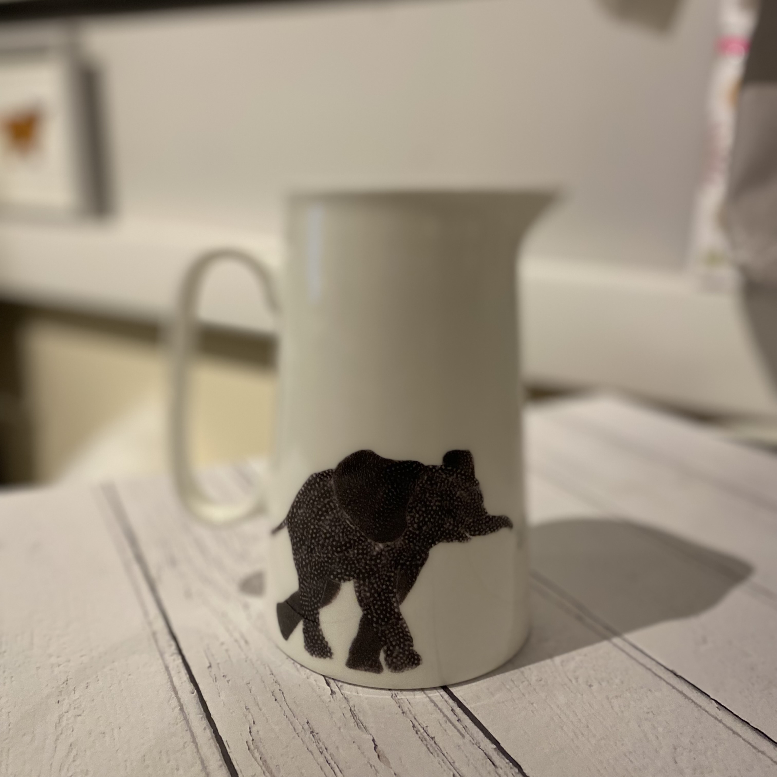 size 4 elephant jug back