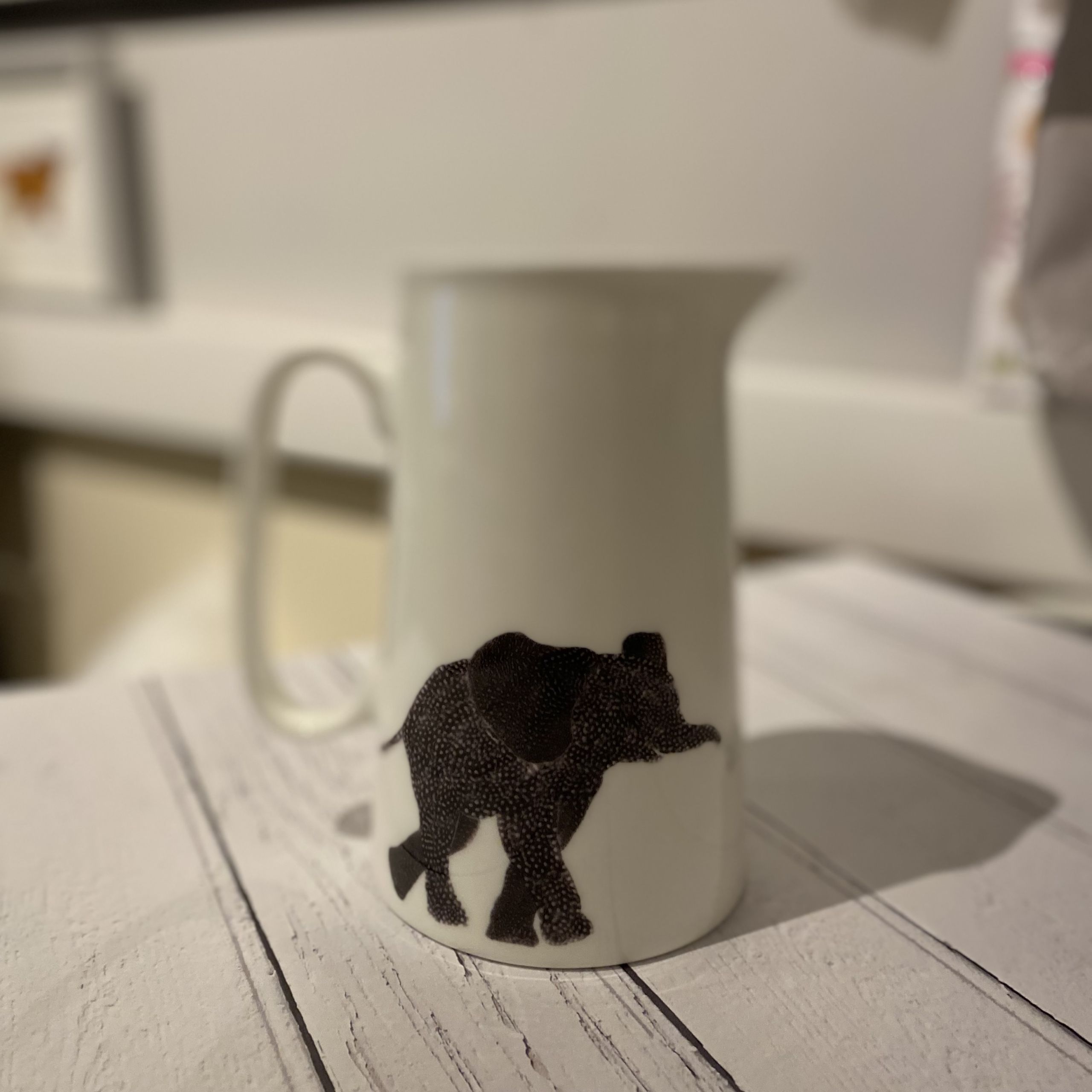 size 4 elephant jug back