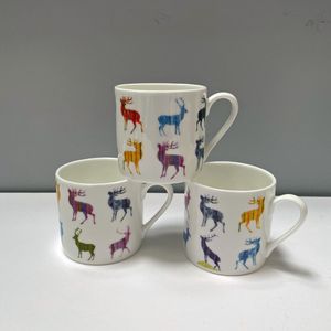 Espresso Mug Multi Stag Design