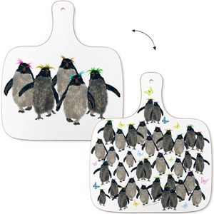 CHOPPING BOARD - MEDIUM - Rockhopper Penguins