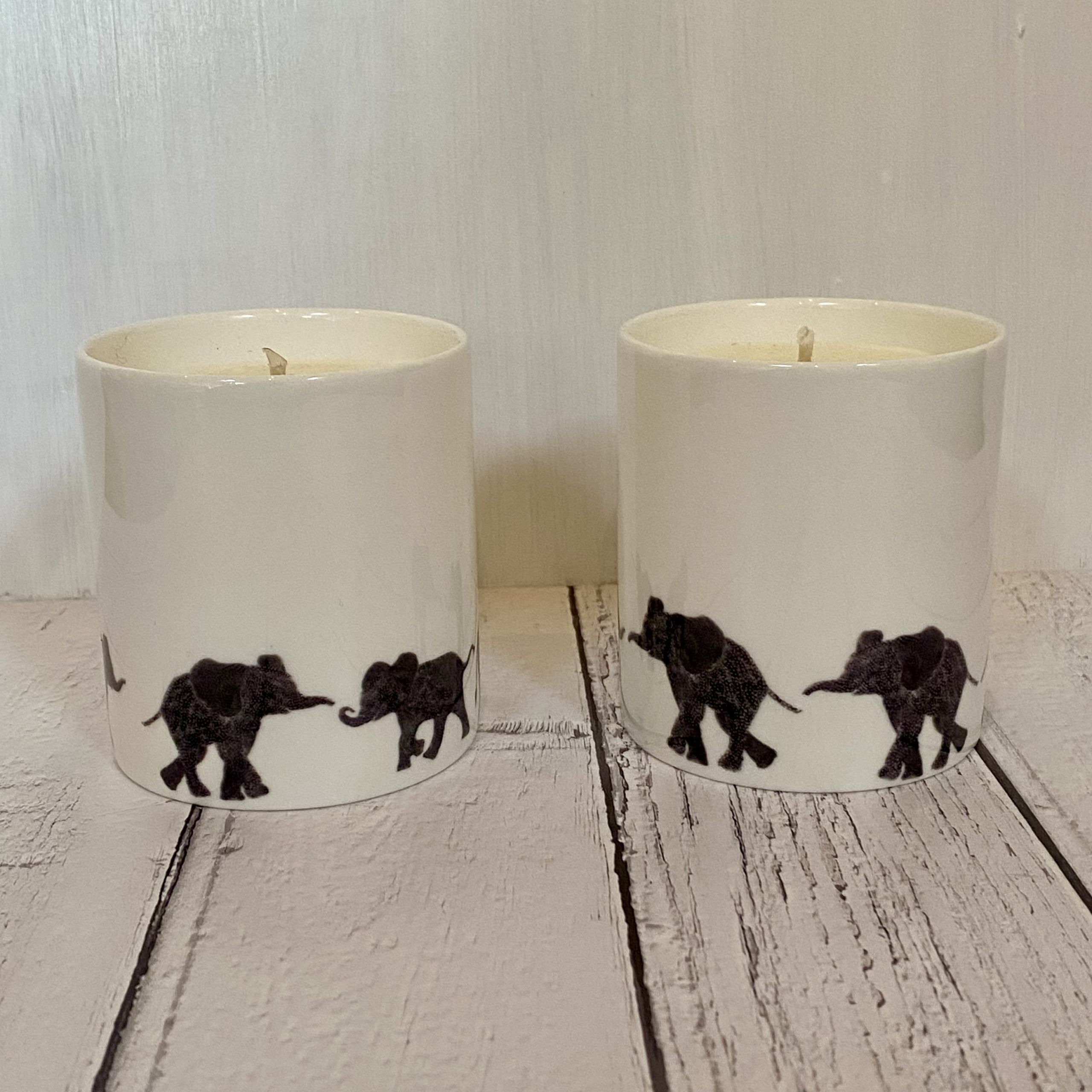Elephant Hand poured Candle Elephant Hand poured Candle