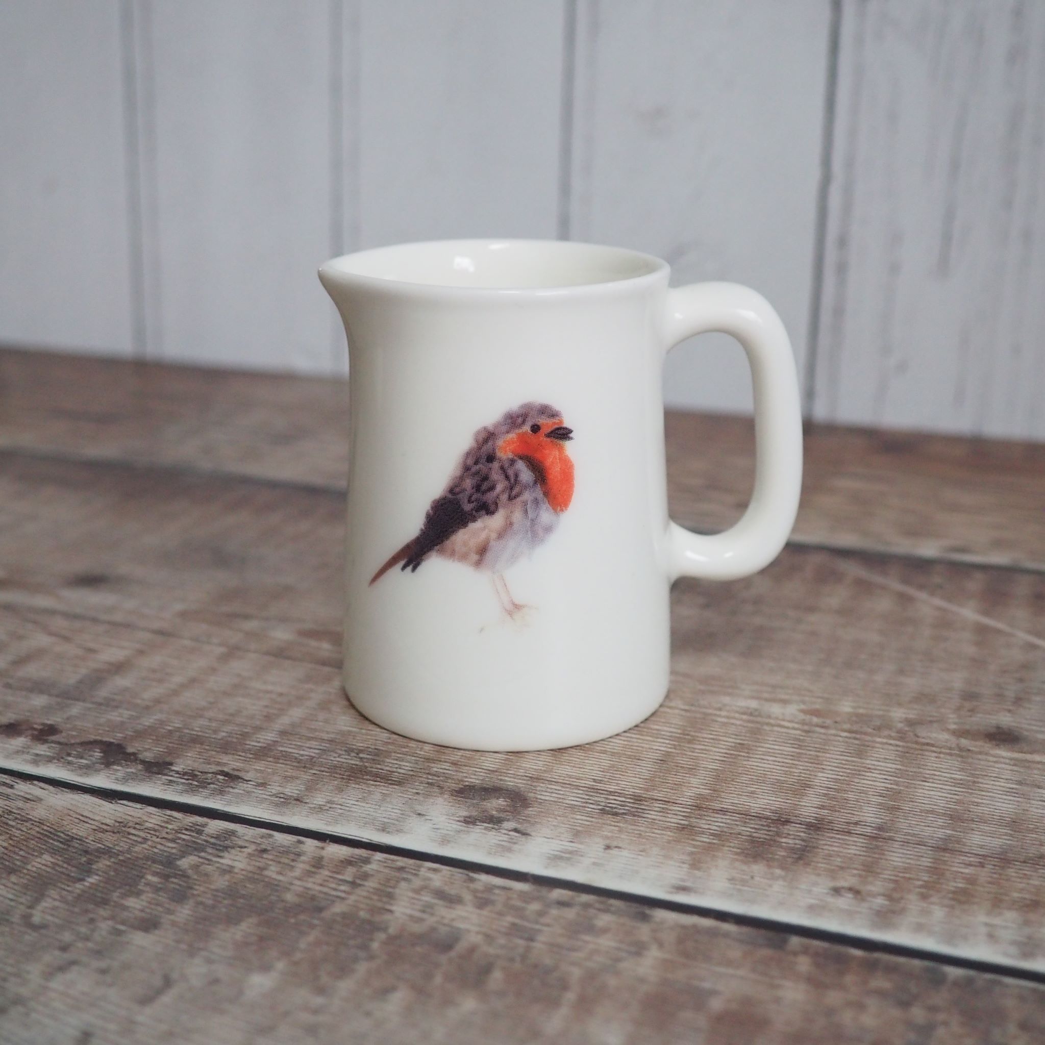 SECONDS JUG 1/4 Pint Mini Jug - Robin (Mar24)