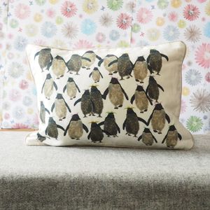RECTANGULAR CUSHION - Rockhoppers Repeat (Avail R3 F0; 04/25) - No Inner- Just the Cover