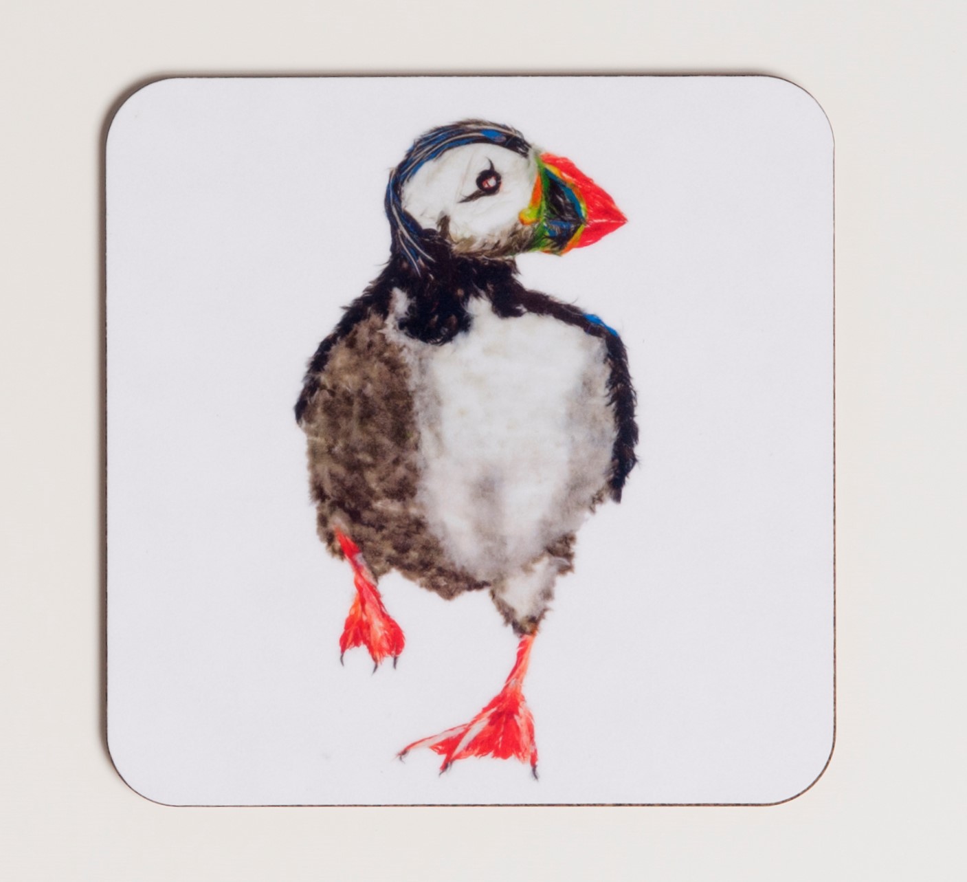COASTER - Square - Running Puffin