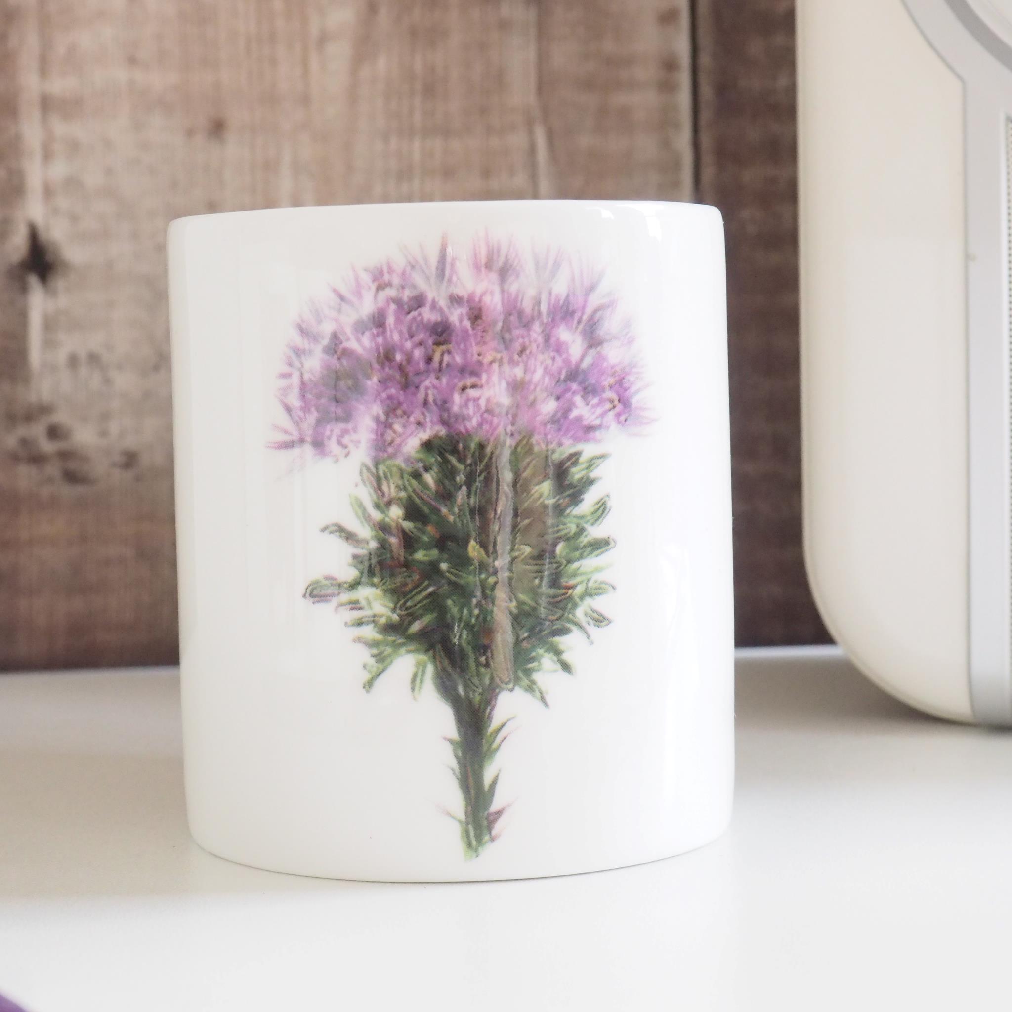 Thistle Ceramic Pot