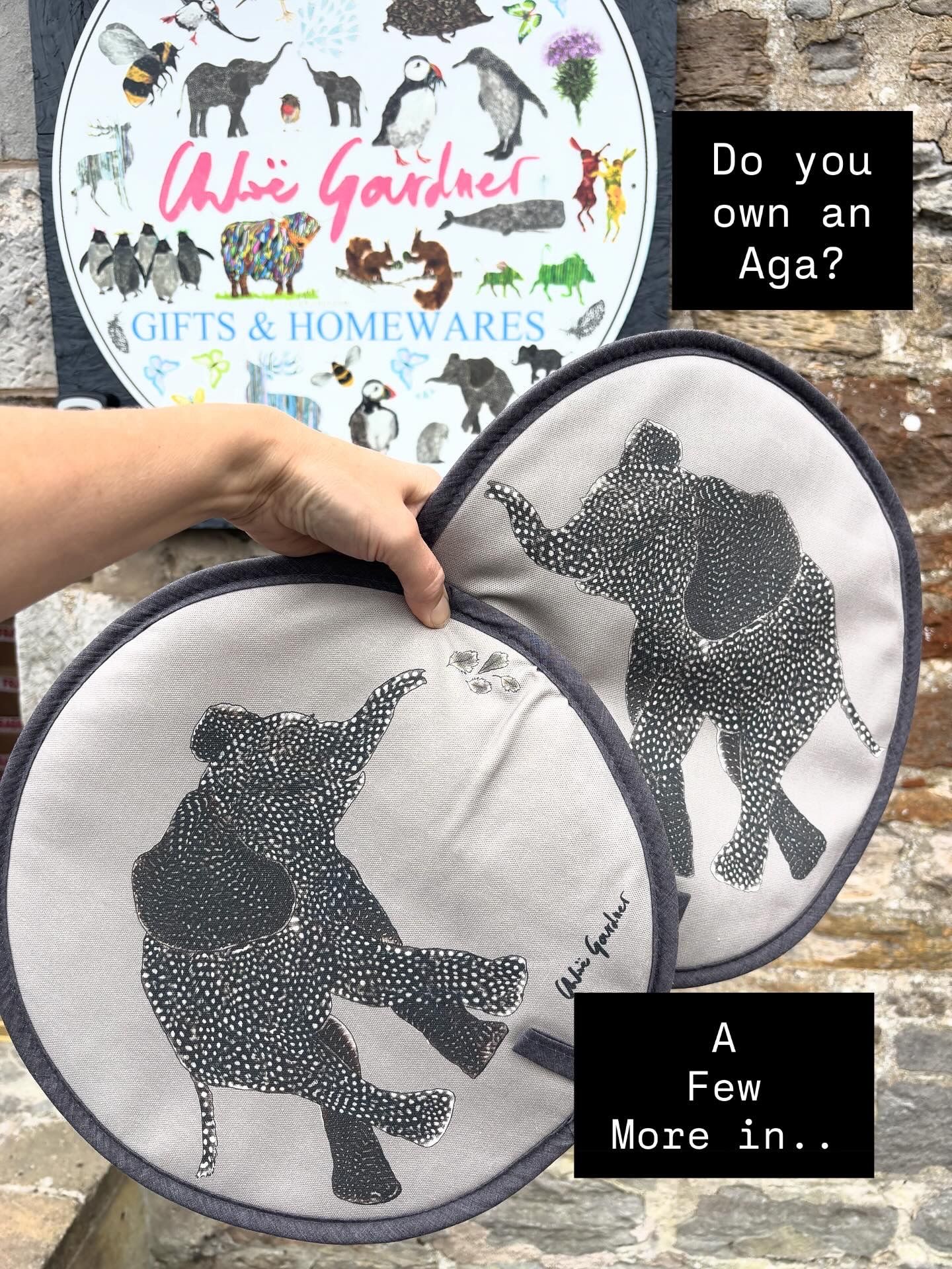 Elephant aga pads covers Pair of elephant aga pads covers