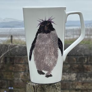 LATTE MUG -  ROCKHOPPER WITH PURPLE HAIR