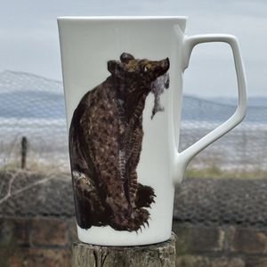 LATTE MUG -  Feather Bear Design